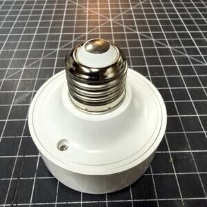 Lot of 3 - PIR Motion Sensor Light Socket Adapter E27 Base Auto On/Off 85-250VAC